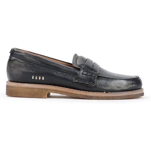 Loafers, female, , Size: 6 US Cow Leather Loafers - Golden Goose - Modalova