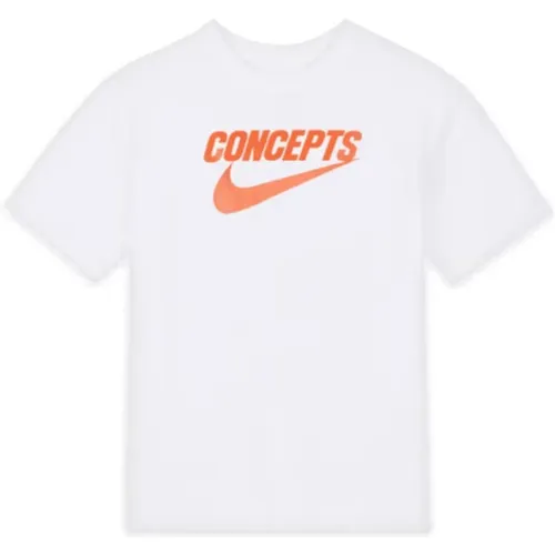 T-Shirts, male, , Size: XL Concepts Orange T-Shirt - Nike - Modalova