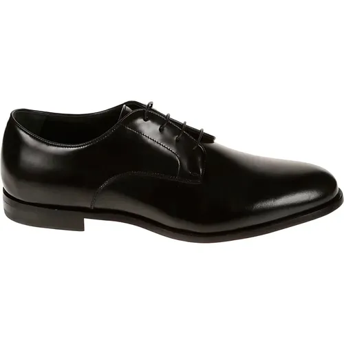 Elegant Leather Derby Shoes with Laces , male, Sizes: 10 UK, 5 UK, 9 1/2 UK, 11 UK - Corvari - Modalova