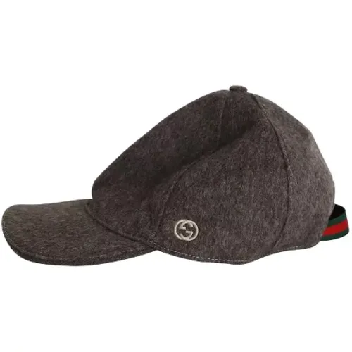 Pre-owned Wool hats , female, Sizes: ONE SIZE - Gucci Vintage - Modalova