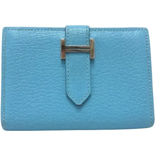 Pre-owned Wallets, female, , Size: ONE SIZE Pre-owned Leather wallets - Hermès Vintage - Modalova