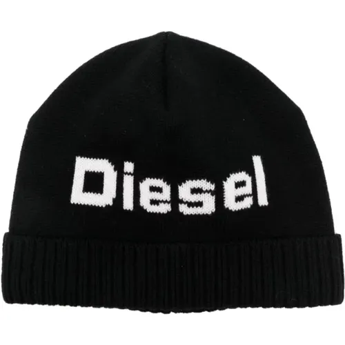 Logo Beanie Diesel - Diesel - Modalova