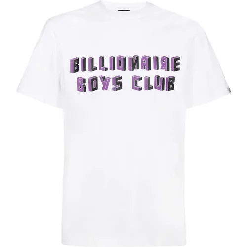 T-Shirts, male, , Size: XS Printed Cotton T-shirt - Billionaire - Modalova