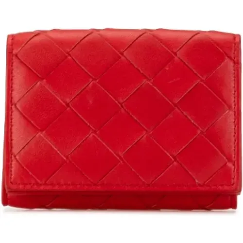 Pre-owned Wallets, female, , Size: ONE SIZE Pre-owned Leather wallets - Bottega Veneta Vintage - Modalova