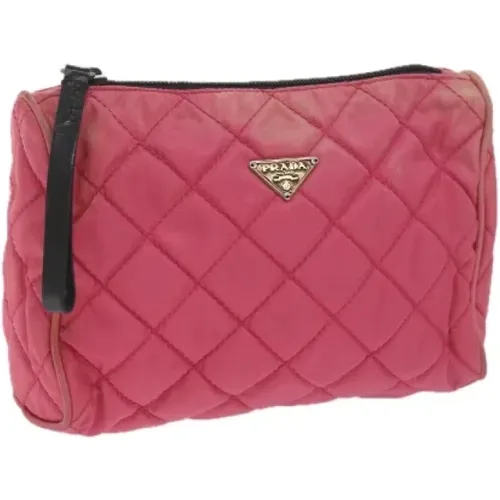 Pre-owned Clutches, female, , Size: ONE SIZE Pre-owned Nylon prada-bags - Prada Vintage - Modalova