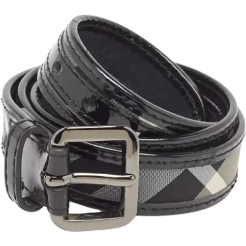 Pre-owned Belts, female, , Size: ONE SIZE Pre-owned Fabric belts - Burberry Vintage - Modalova