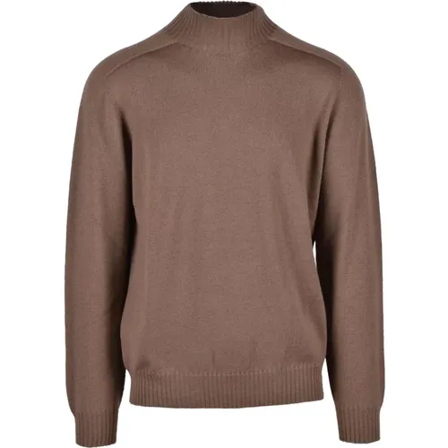 Turtlenecks, male, , Size: 3XL Merino Wool Sweater - Filippo De Laurentiis - Modalova