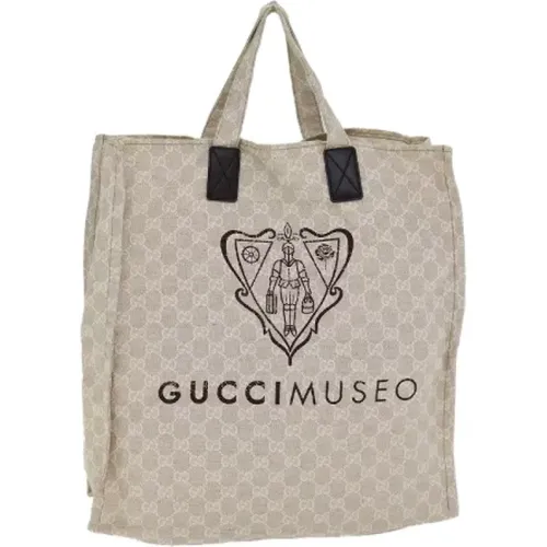 Pre-owned Canvas gucci-bags , female, Sizes: ONE SIZE - Gucci Vintage - Modalova