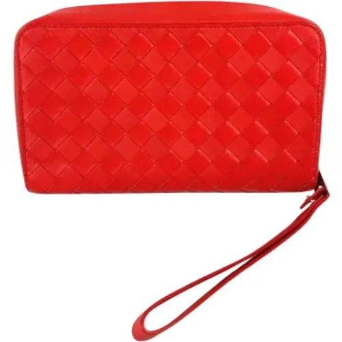 Pre-owned Clutches, female, , Size: ONE SIZE Pre-owned Leather clutches - Bottega Veneta Vintage - Modalova