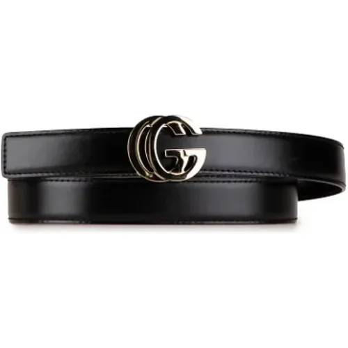 Pre-owned Belts, female, , Size: ONE SIZE Pre-owned Leather belts - Gucci Vintage - Modalova