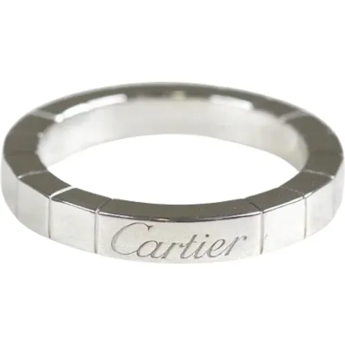 Pre-owned White Gold rings , female, Sizes: ONE SIZE - Cartier Vintage - Modalova