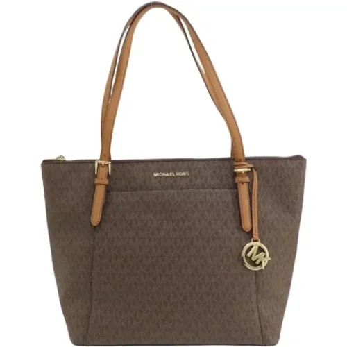 Pre-owned Tote Bags, female, , Size: ONE SIZE Pre-owned Canvas shoulder-bags - Michael Kors Pre-owned - Modalova