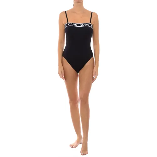 Einteiliger Badeanzug mit quadratischem Ausschnitt , Damen, Größe: XS - Michael Kors - Modalova