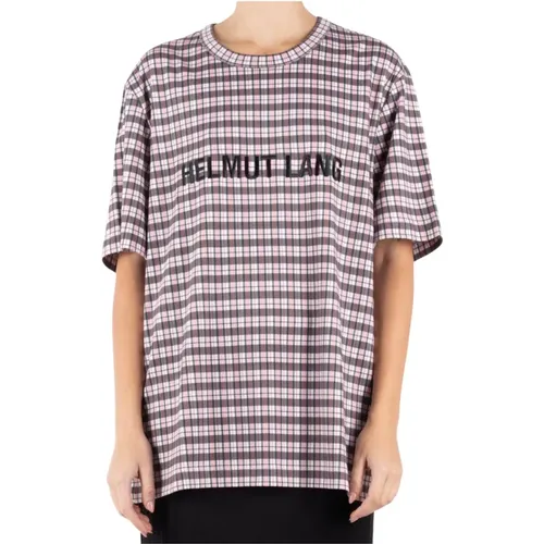 Baumwoll T-shirt , Herren, Größe: L - Helmut Lang - Modalova