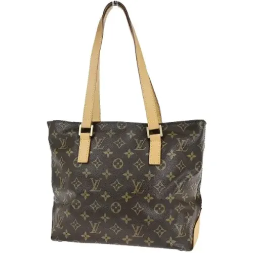 Pre-owned Tote Bags, female, , Size: ONE SIZE Pre-owned Canvas shoulder-bags - Louis Vuitton Vintage - Modalova