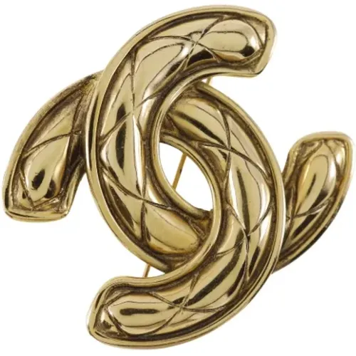 Pre-owned Jewellery, female, , Size: ONE SIZE Pre-owned Metal brooches - Chanel Vintage - Modalova