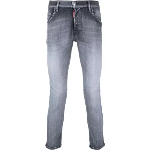 Washed Denim Jeans , male, Sizes: L, 2XL, S, XL - Dsquared2 - Modalova