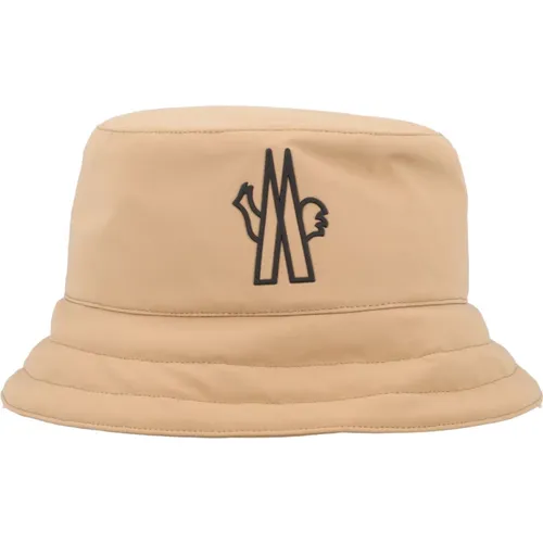 Hats, male, , Size: L Bucket Hat Aw24 Stylish Sun Protection - Moncler - Modalova