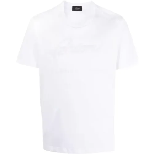 T-Shirts , Herren, Größe: XL - Brioni - Modalova