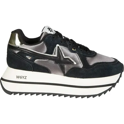 Metallic Suede Deva Sneakers W6YZ - W6YZ - Modalova