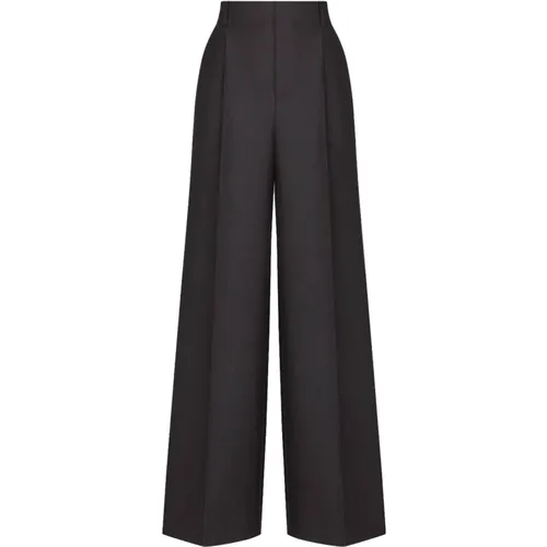 Luxury Wool Pants , female, Sizes: L - Dior - Modalova