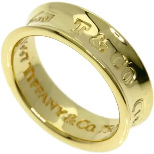 Pre-owned Gold rings , female, Sizes: ONE SIZE - Tiffany & Co. Pre-owned - Modalova