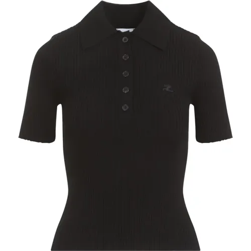 Polo Shirts, female, , Size: M T-Shirt - Courrèges - Modalova