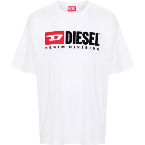 T-Shirts, male, , Size: M T-Boxt-Div T-shirt - Diesel - Modalova