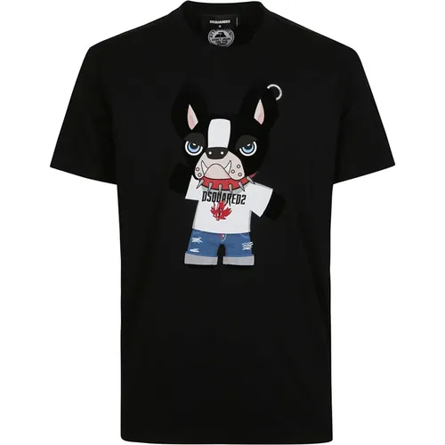 Stylish T-Shirt for a Cool Look , male, Sizes: M, XL, S - Dsquared2 - Modalova