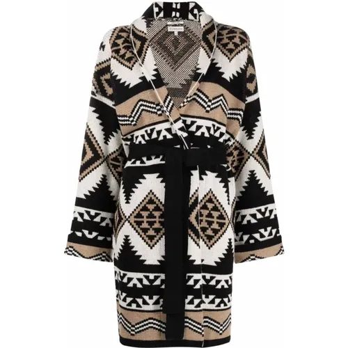 Geometrischer Print Cardi Mantel - Woolrich - Modalova