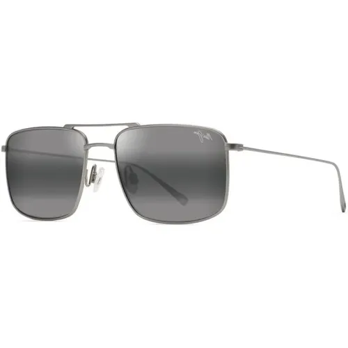Aeko Sunglasses for Men - Elevate Your Style , male, Sizes: ONE SIZE - Maui Jim - Modalova