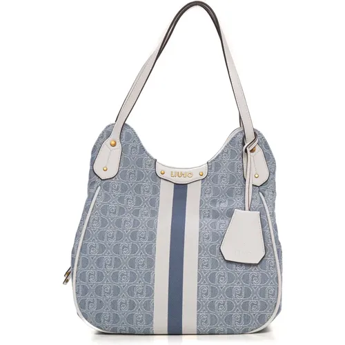 Logo Print Satchel Bucket Bag , female, Sizes: ONE SIZE - Liu Jo - Modalova