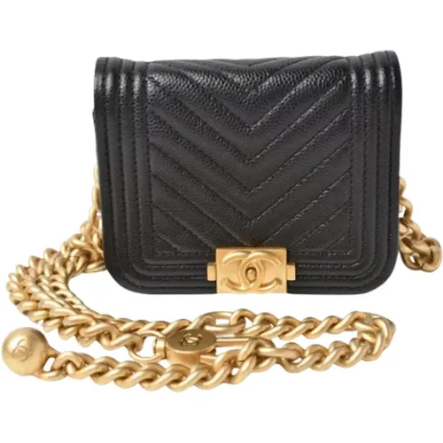 Pre-owned Cross Body Bags, female, , Size: ONE SIZE Pre-owned Leather chanel-bags - Chanel Vintage - Modalova