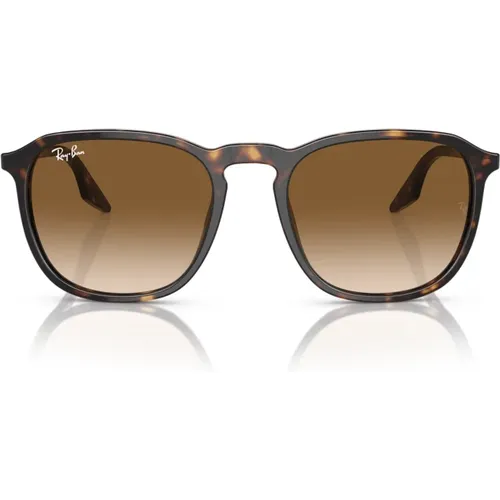 Hellbraune Acetat Sonnenbrille , Damen, Größe: 52 MM - Ray-Ban - Modalova