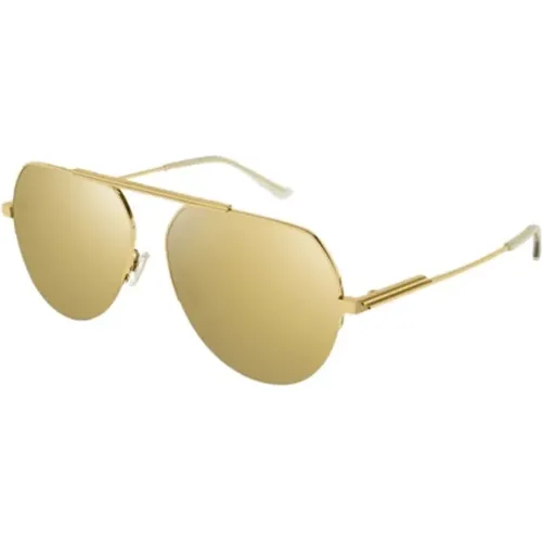 Metall -Sonnenbrille , unisex, Größe: ONE Size - Bottega Veneta - Modalova