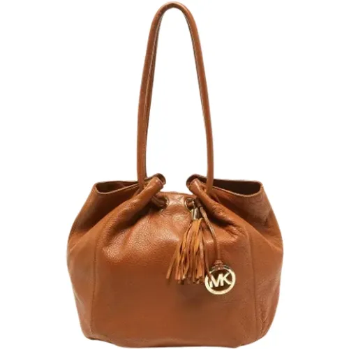 Pre-owned Leather handbags , female, Sizes: ONE SIZE - Michael Kors Pre-owned - Modalova