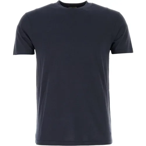 Casual Herren T-Shirt , Herren, Größe: S - Tom Ford - Modalova