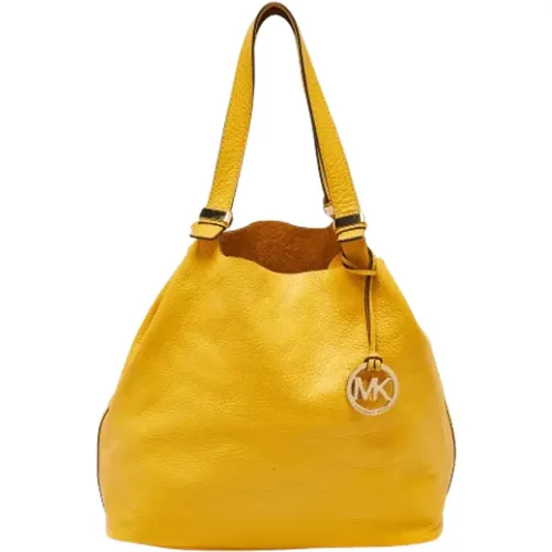 Pre-owned Tote Bags, female, , Size: ONE SIZE Pre-owned Leather shoulder-bags - Michael Kors Pre-owned - Modalova