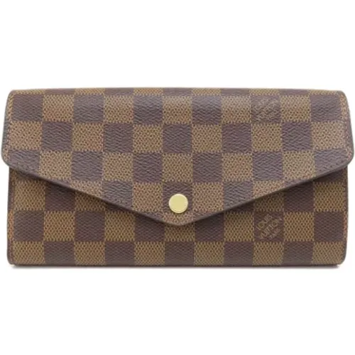 Pre-owned Canvas wallets , female, Sizes: ONE SIZE - Louis Vuitton Vintage - Modalova