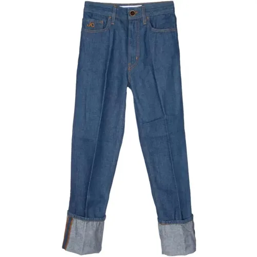 High Waist Denim Jeans für Frauen , Damen, Größe: W25 - Jacob Cohën - Modalova