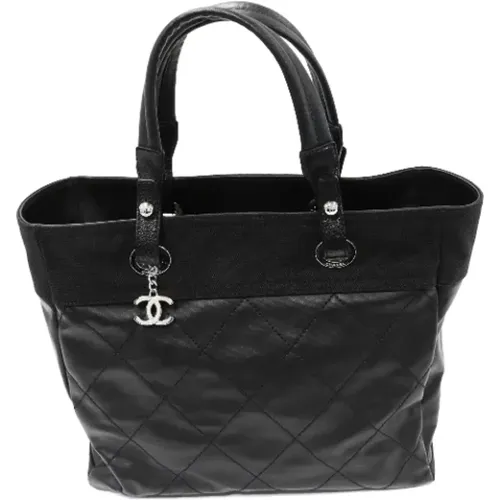 Pre-owned Tote Bags, female, , Size: ONE SIZE Pre-owned Canvas chanel-bags - Chanel Vintage - Modalova