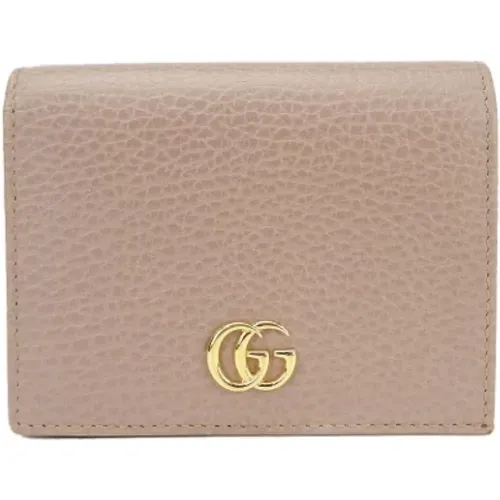 Pre-owned Wallets, female, , Size: ONE SIZE Pre-owned Leather wallets - Gucci Vintage - Modalova