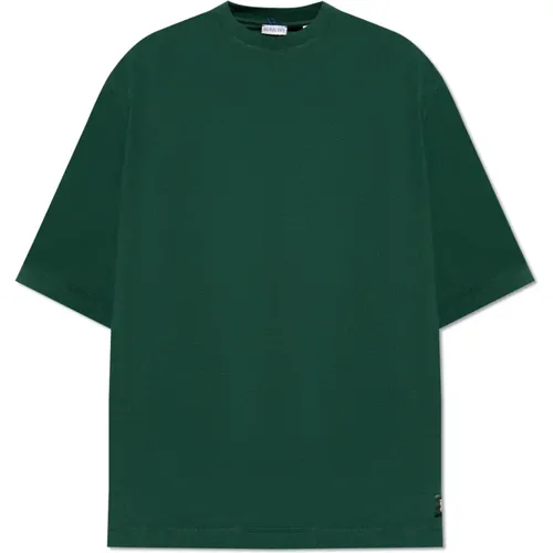 T-shirt in cotton , male, Sizes: M - Burberry - Modalova