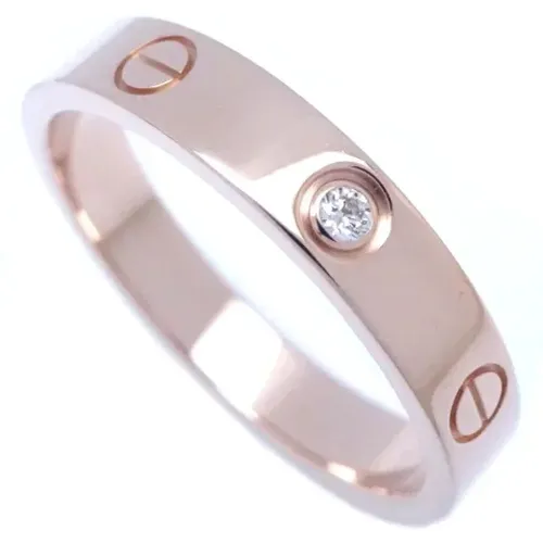 Pre-owned Metal rings , female, Sizes: ONE SIZE - Cartier Vintage - Modalova