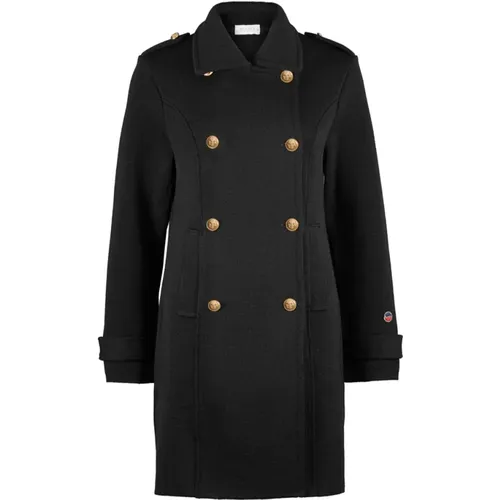 Marina Double-Breasted Coat , female, Sizes: XL, L - Busnel - Modalova