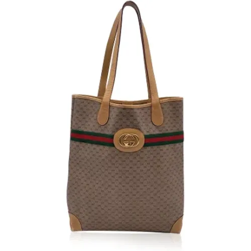 Pre-owned Canvas gucci-bags , female, Sizes: ONE SIZE - Gucci Vintage - Modalova