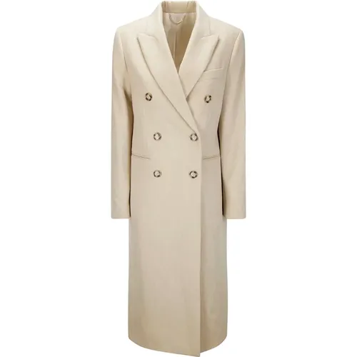 Stylish Long Jacket with Button Closure , female, Sizes: S, XS - Victoria Beckham - Modalova