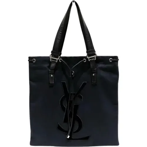 Pre-owned Tote Bags, female, , Size: ONE SIZE Pre-owned Leather totes - Yves Saint Laurent Vintage - Modalova