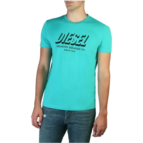 T-Shirts , Herren, Größe: M - Diesel - Modalova