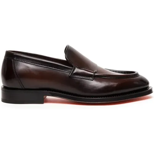 Loafers, male, , Size: 9 1/2 US Loafers - Santoni - Modalova